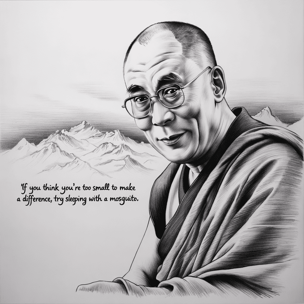Dalai lama AI quote